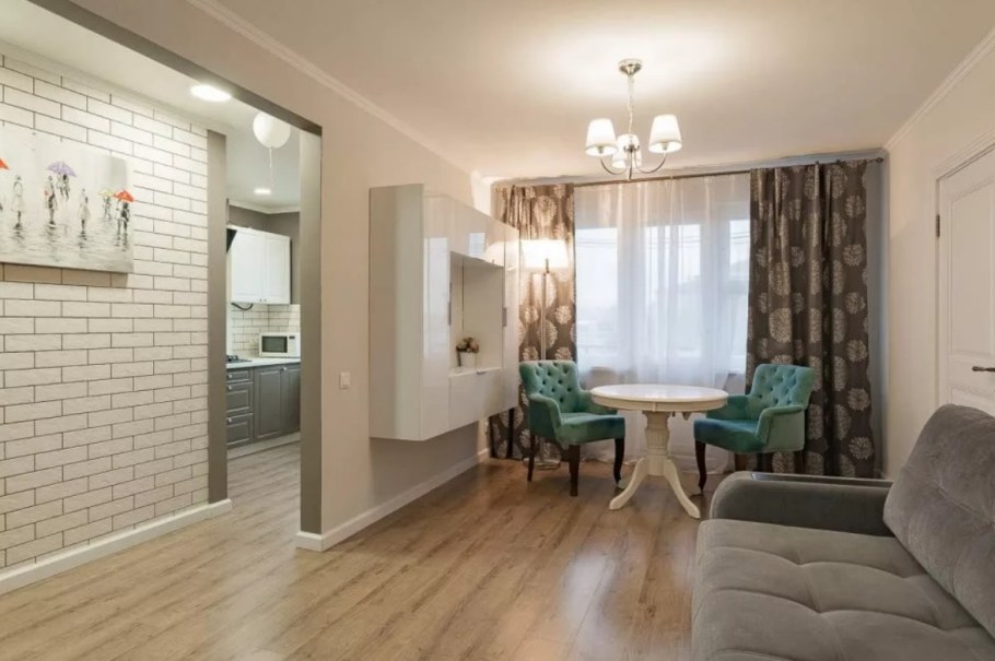 Интерьер двухкомнатной квартиры