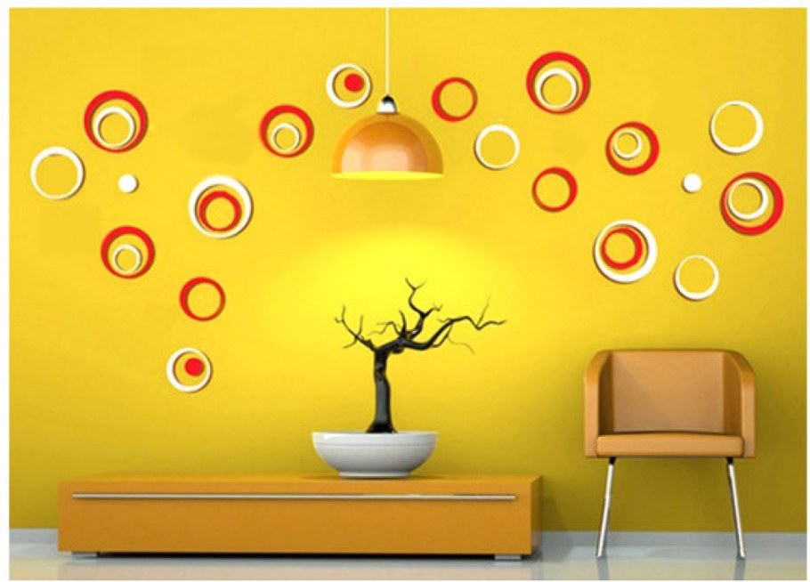 Декор на стену круги