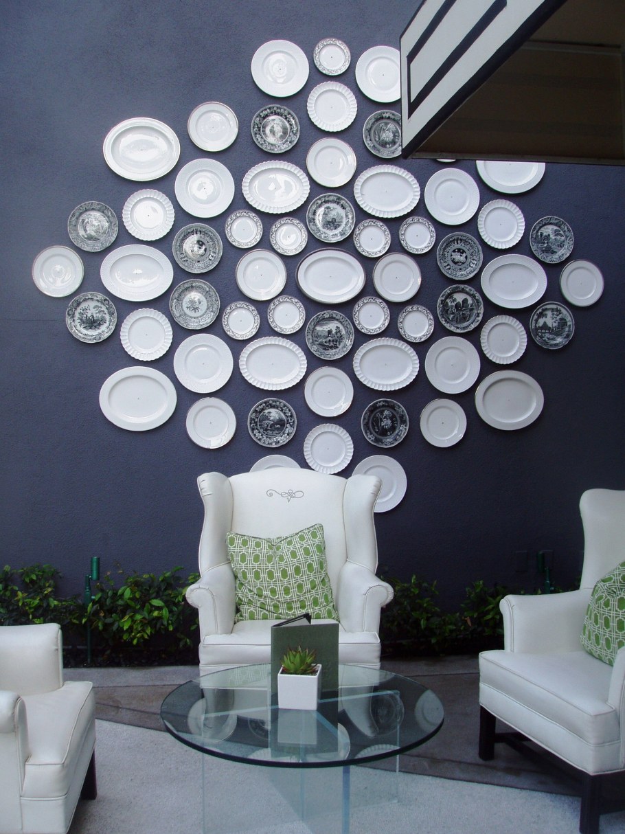 Оригинальный декор стен