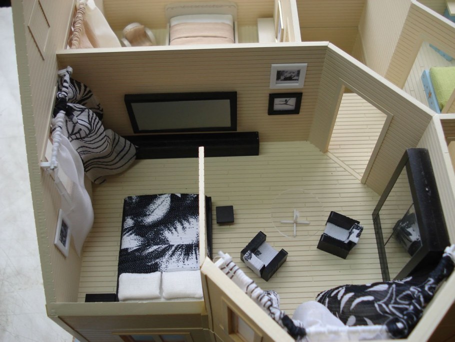 Макет комнаты из коробки