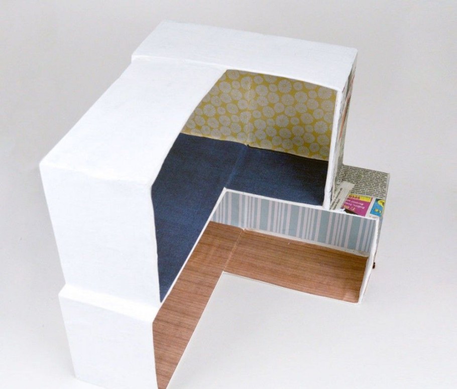 Картонная мебель для кукол