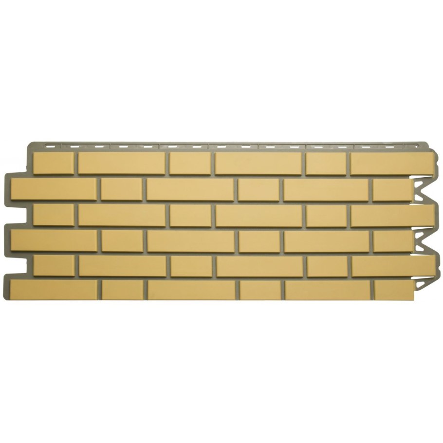 Альта профиль кирпич клинкерный желтый