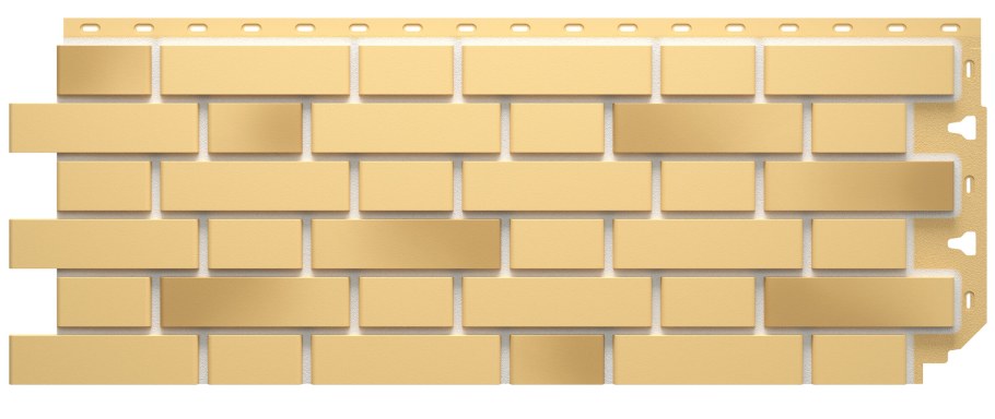 Кирпич клинкерный бежевый Альта профиль