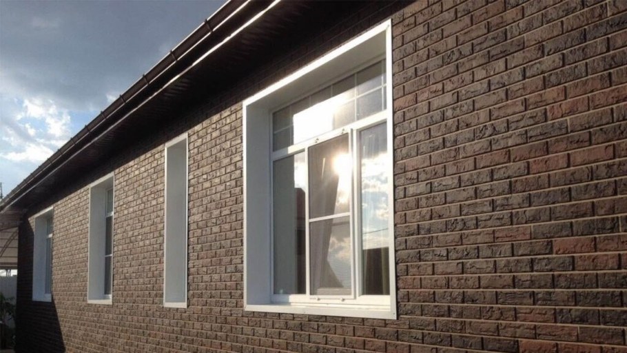 Фасадная панель Альта-профиль кирпич Рижский 02