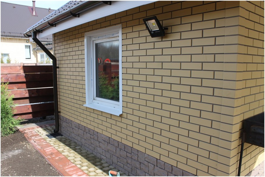 Альта профиль кирпич клинкерный желтый