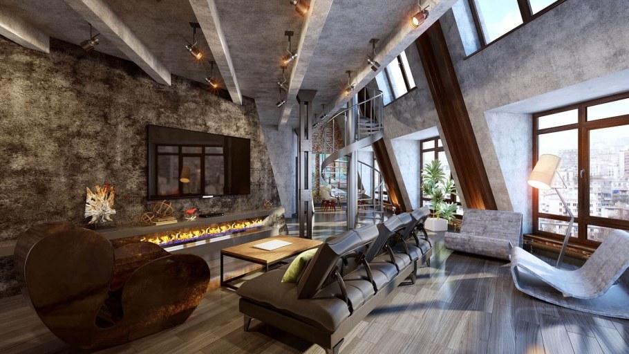 Стиль лофт в интерьере