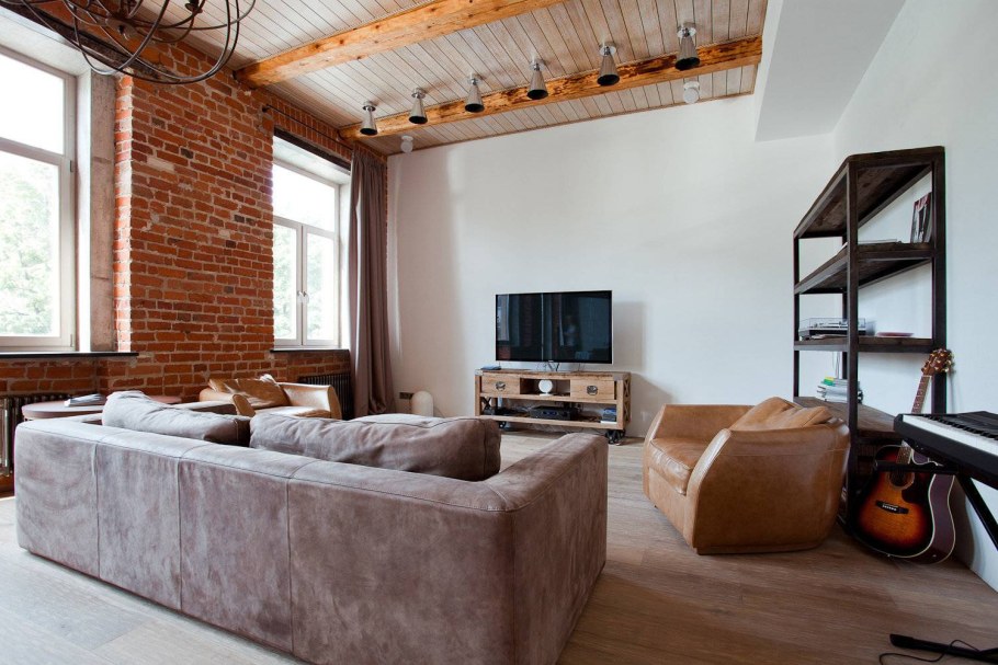 Квартира в стиле лофт