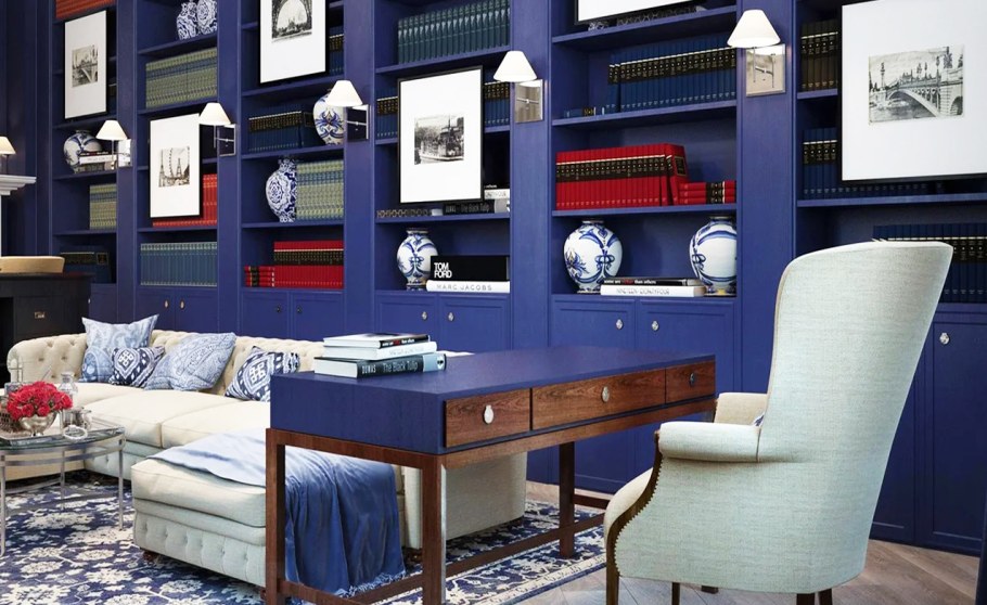 Синяя стена