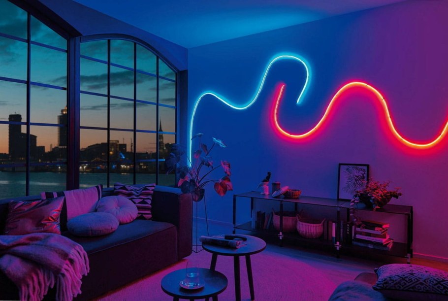 Неоновая лента РГБ