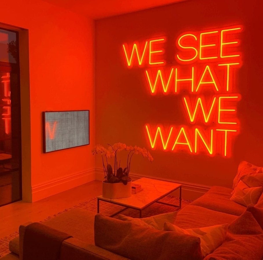 Оранжевая комната Эстетика