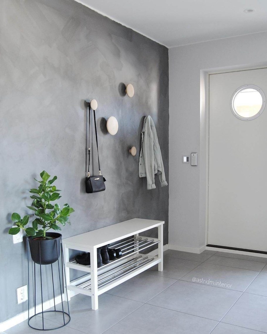 Декоративная штукатурка в стиле Сканди