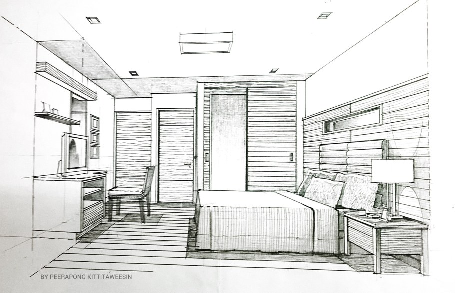 Эскиз интерьера