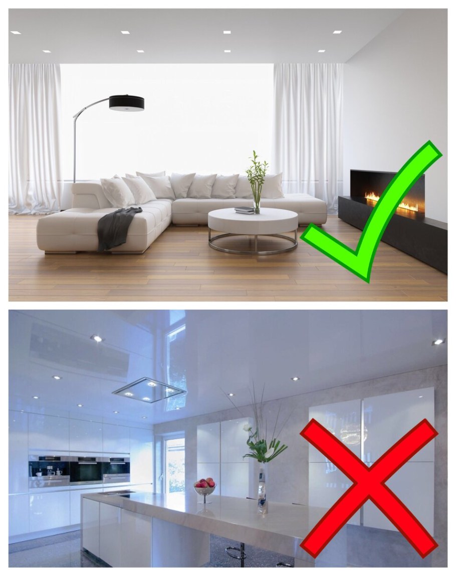 Современные натяжные потолки