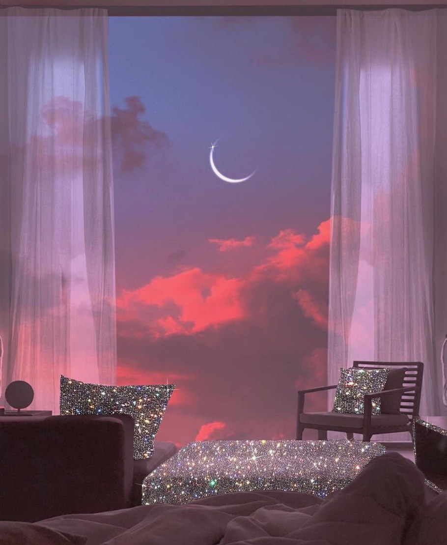 Комната вечером