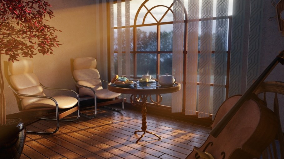 Атмосферная комната