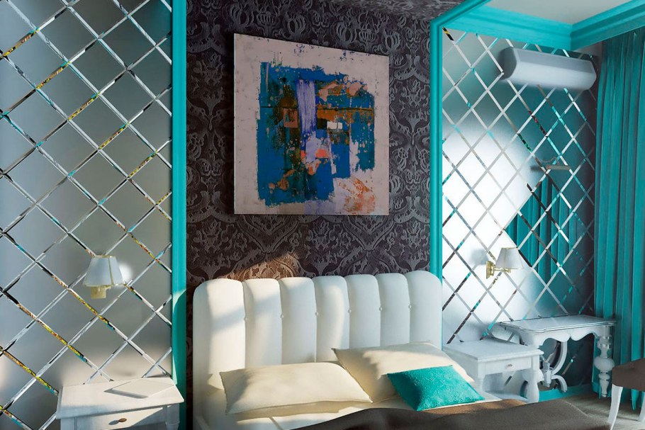 Плитка зеркальная фацет 30х30х4 (4шт)КМП 4660007802913