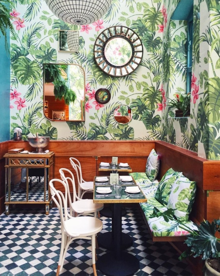 Тропический стиль в интерьере