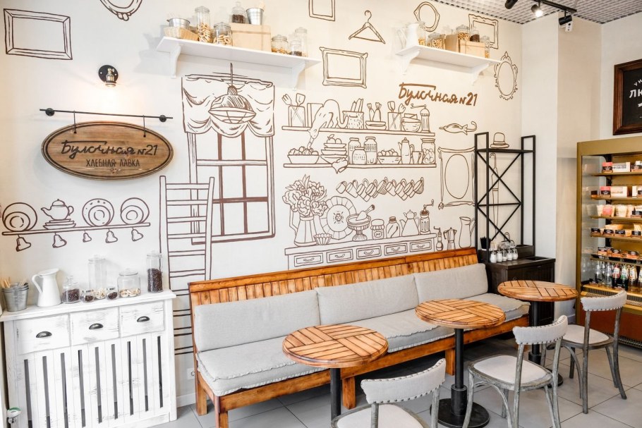 Интерьер кофейни