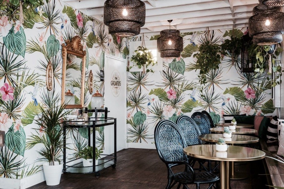 Растительные мотивы в интерьере