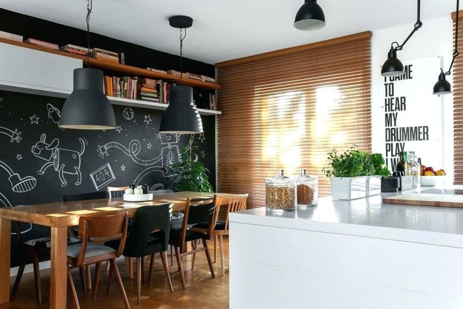 Графитная доска на кухне