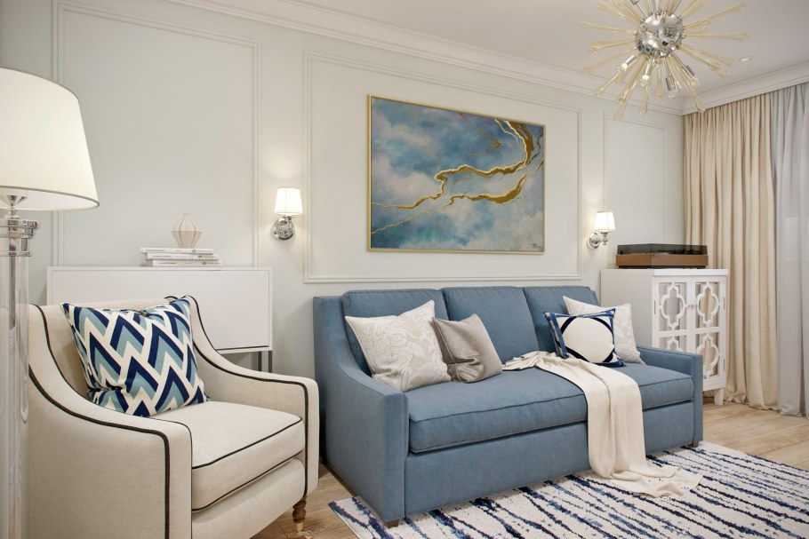 Гостиная Неоклассика Италия Кристофер Гай