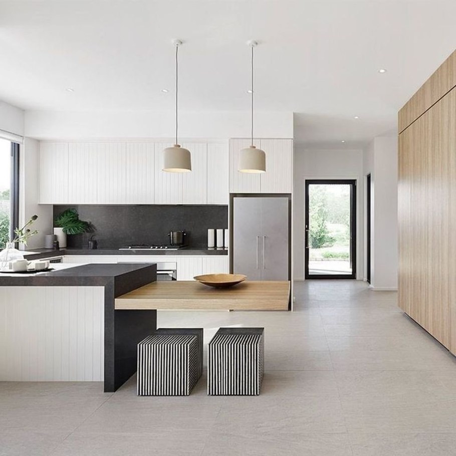 Современные кухни с острововом