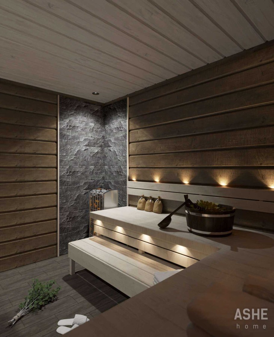 Современная баня