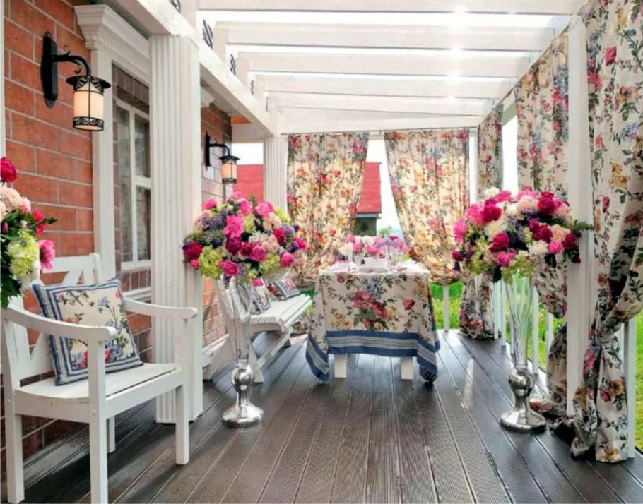 Фазенда "веранда в стиле Шале"