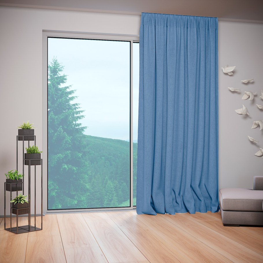 Канвас Лазурный шторы