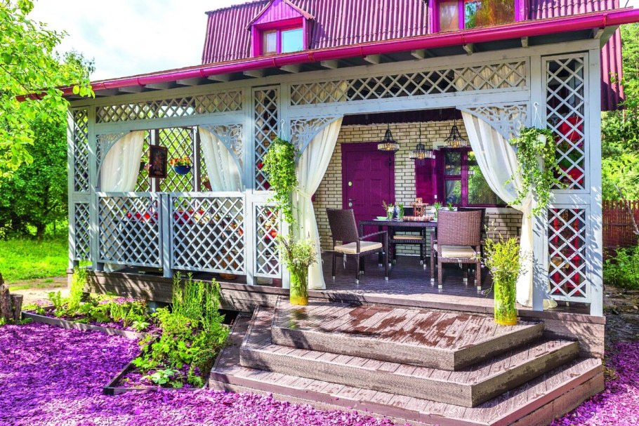 Украшение беседки