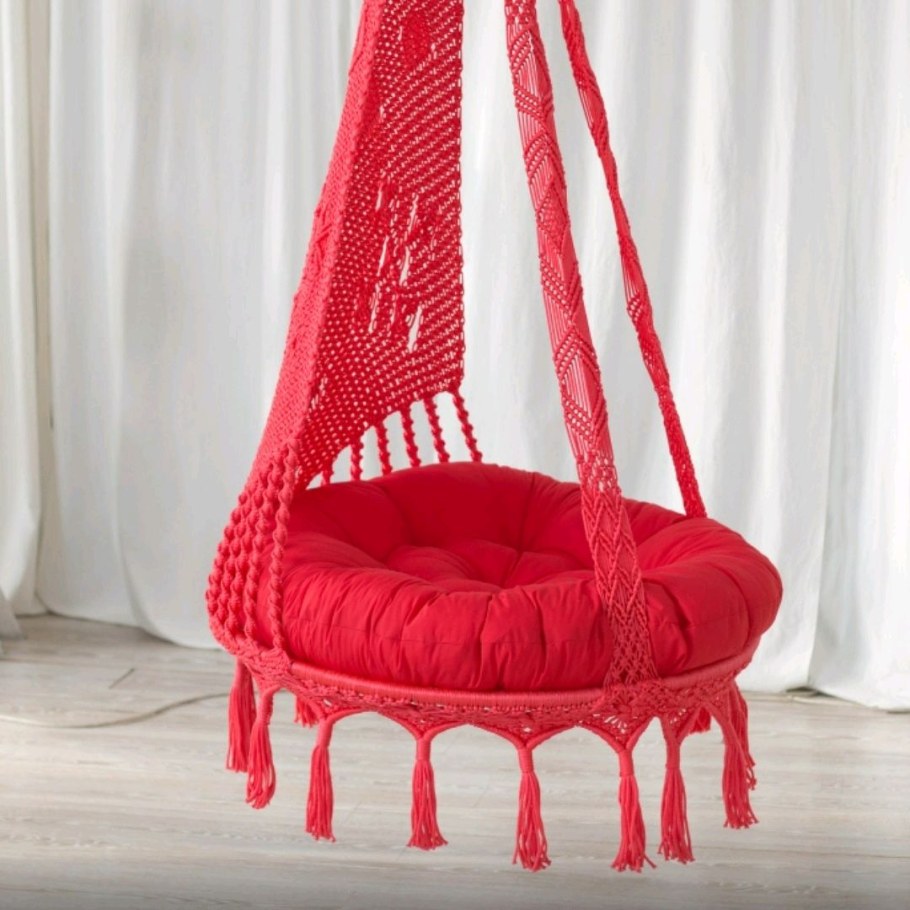 МК кресло кокон макраме