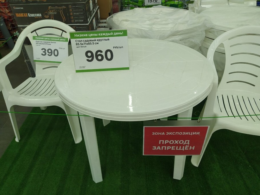 Пластиковые Столдля кухни