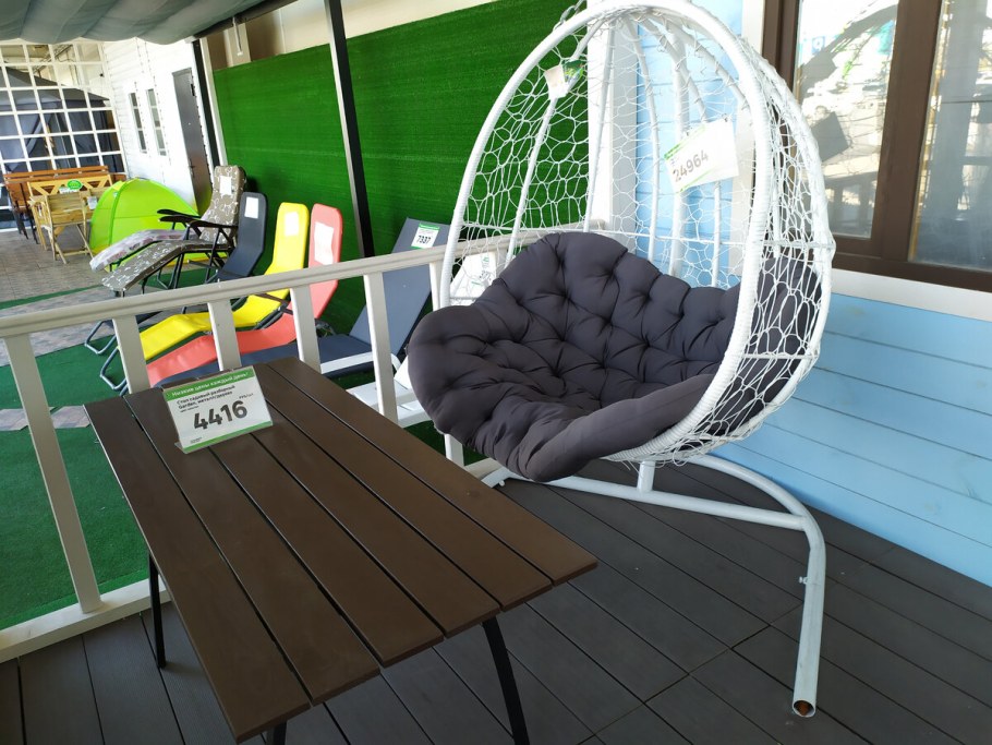 Садовая мебель в Лене