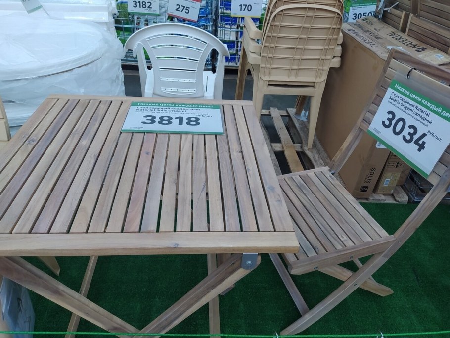 Садовая мебель Леруа Мерлен