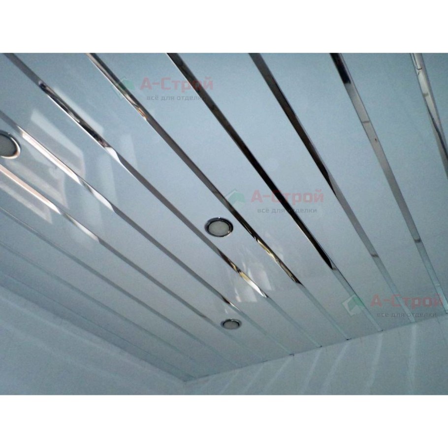 - Подвесной потолок "Албес" алюминиевый реечный