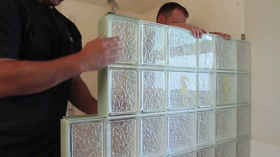 Стеклянные блоки для перегородок