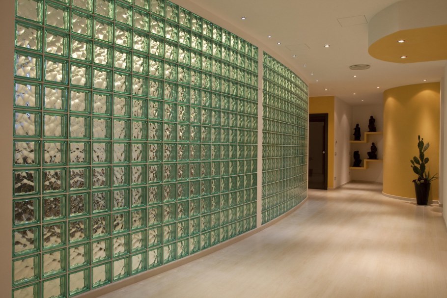 Стеклянный кирпич Леруа Мерлен