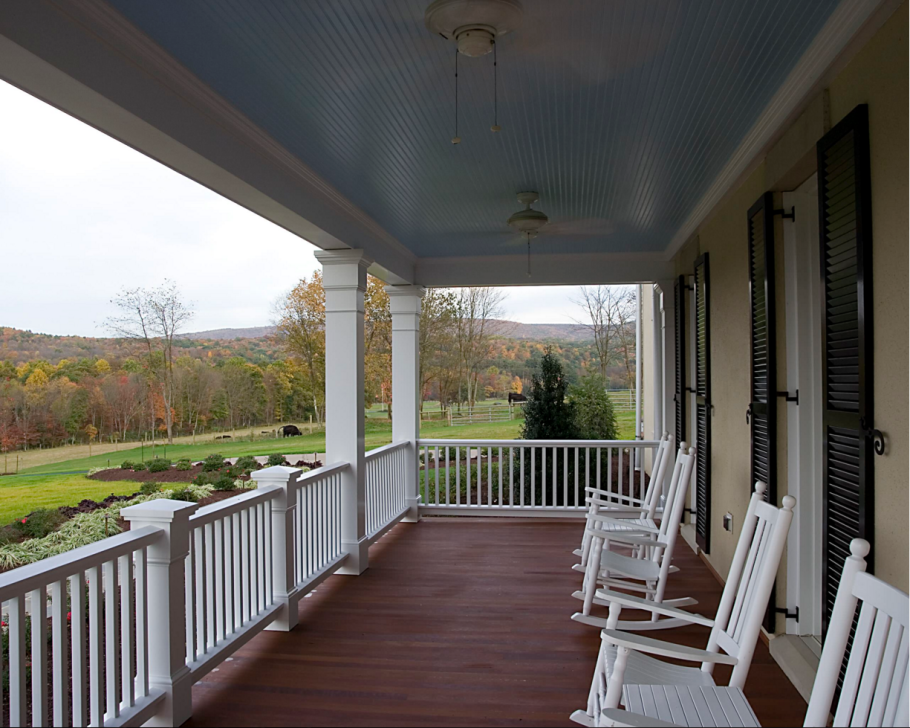 Отделка веранды