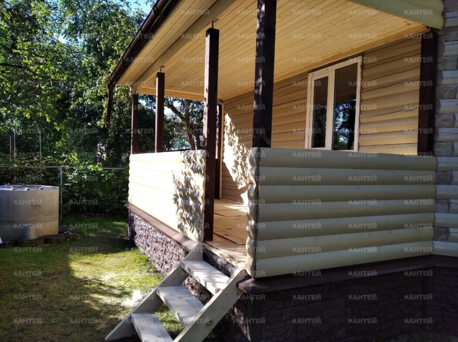 Обшивка веранды снаружи