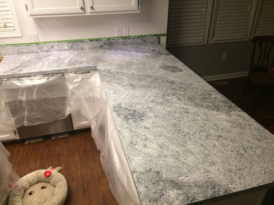 Необычная покраска столешницы