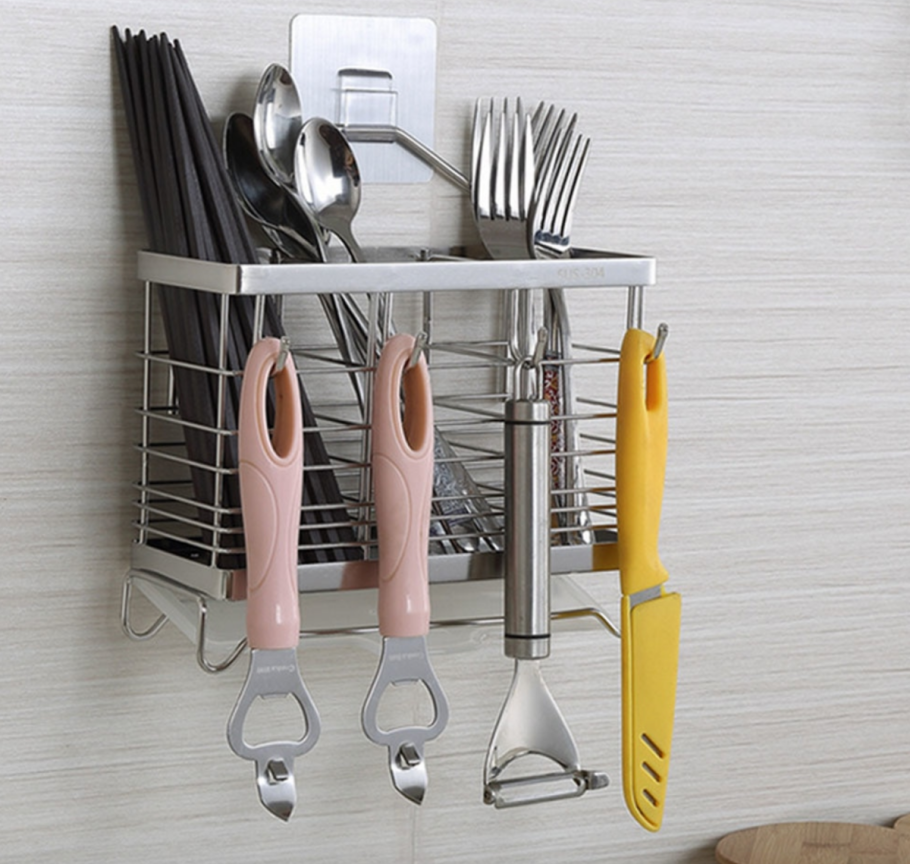 Рейлинг держатель для столовых приборов хром с545 с