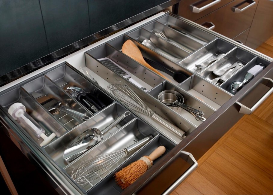 Выдвижной ящик для столовых приборов Hettich 80 см