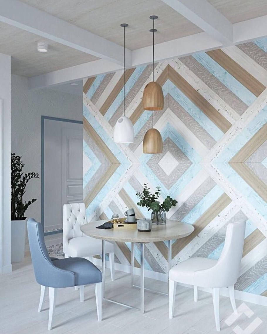 Декорирование стен на кухне