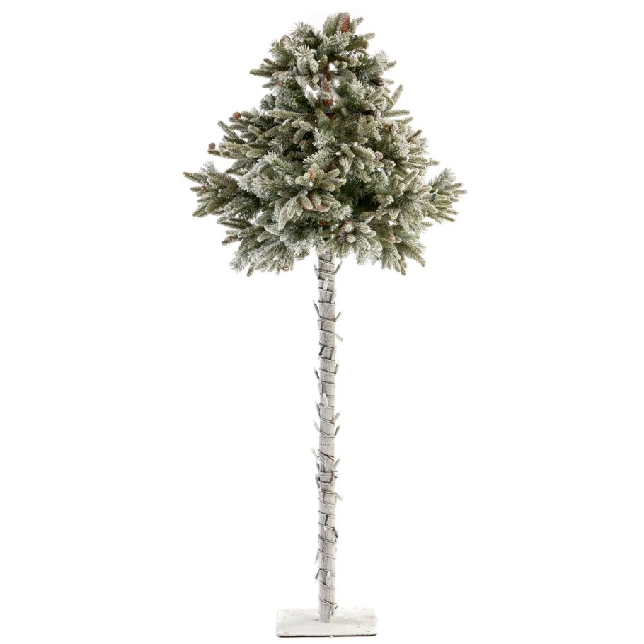 Елка зонтик со стволом из флока 240 см als 78317 Goodwill