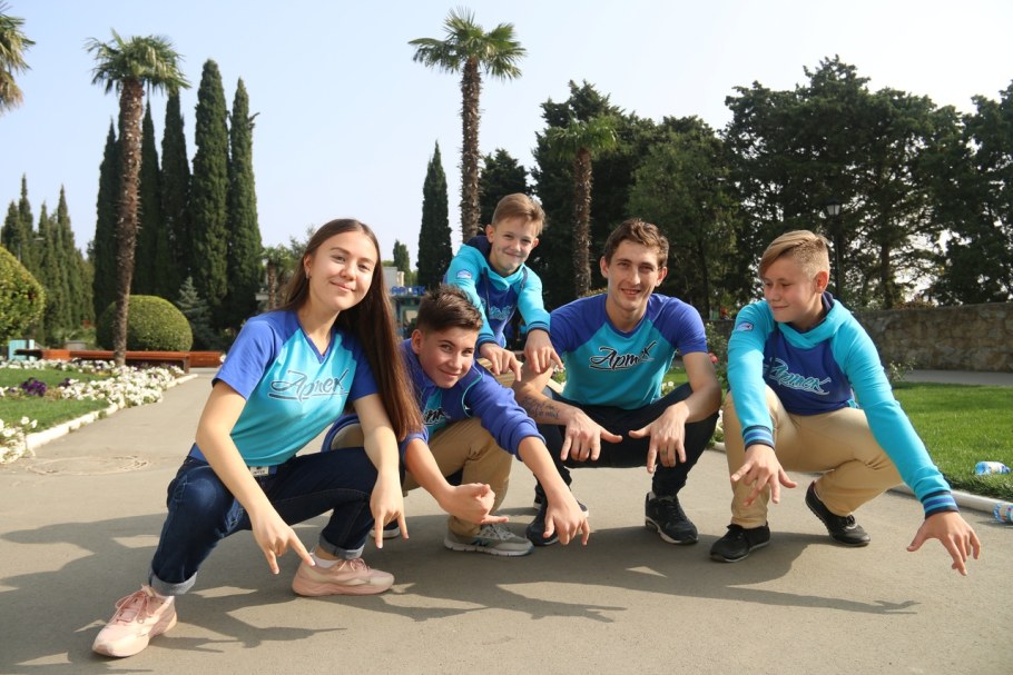 Артек Лазурный лагерь