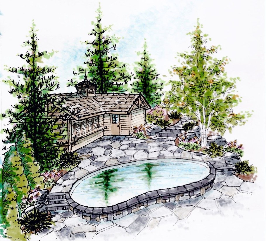 Эскиз ландшафта