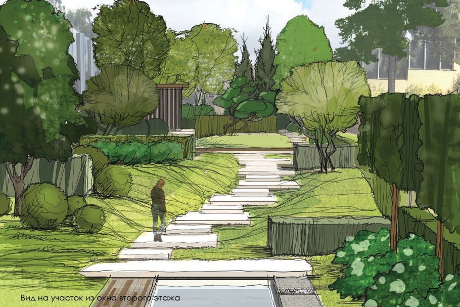 Ландшафтный проект Аркадия Гарден