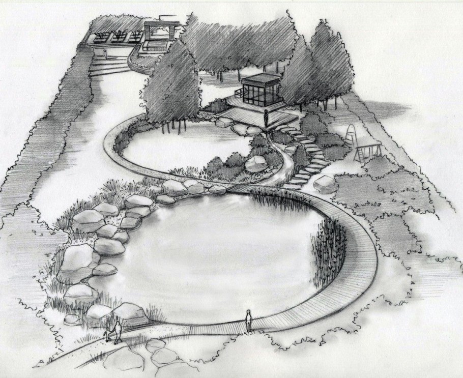 Эскиз ландшафта