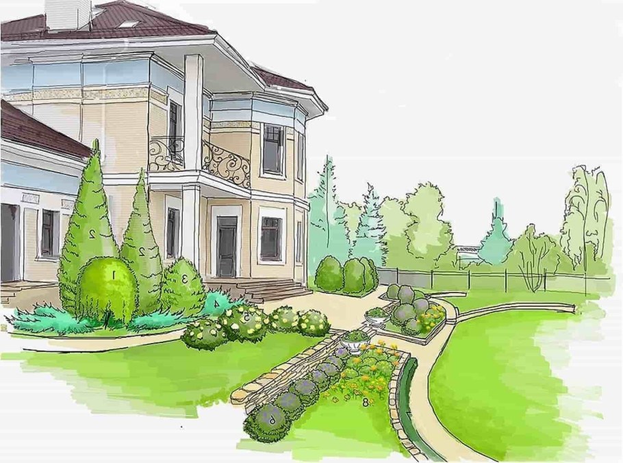 Зарисовки ландшафта