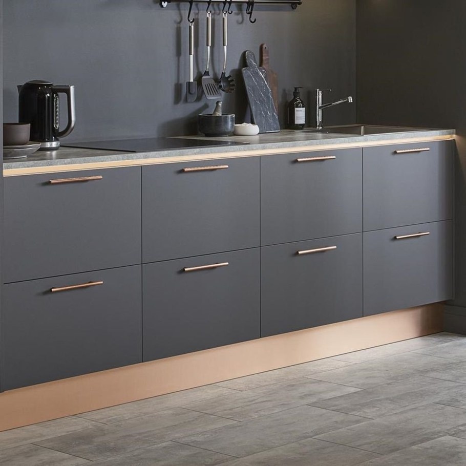 Кухня Глетчер графит